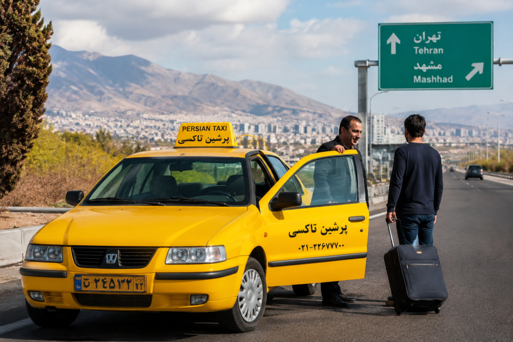 تاکسی تهران به مشهد