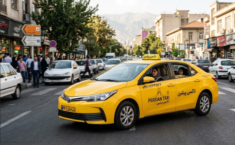 تاکسی تهران به رشت پرشین تاکسی